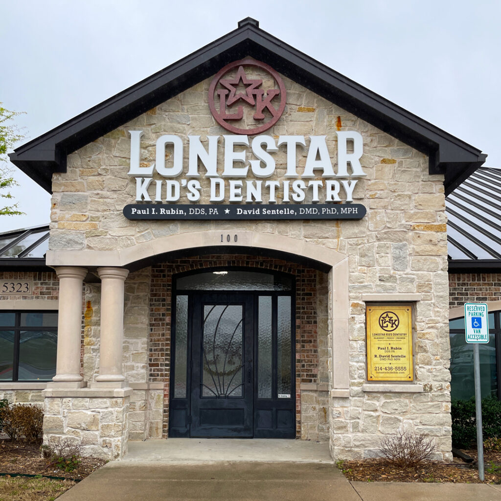 LSKD-McKinney-new-sign Lonestar Kid's Dentistry now serving McKinney, Texas area.