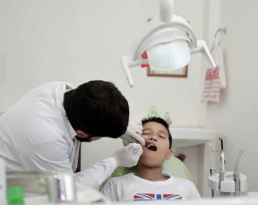 kid at the dentist allen